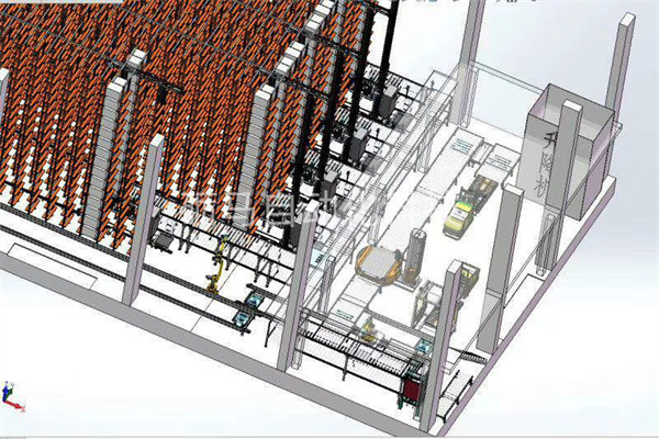 自动化立库堆垛机